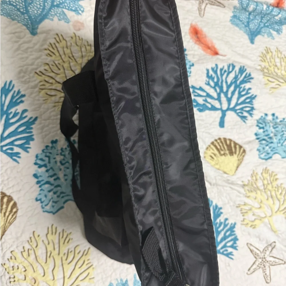 Puma Black Duffel Bag with Gold Logo